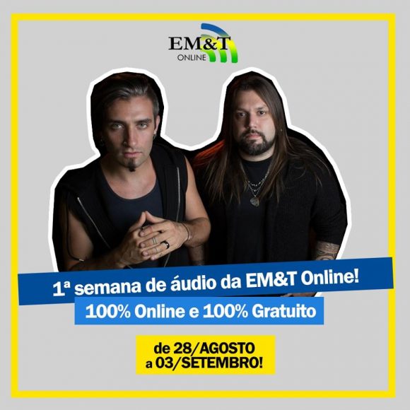 Produção musical a distância: Primeira semana 100% gratuita Produção musical a distância: Primeira semana 100% gratuita