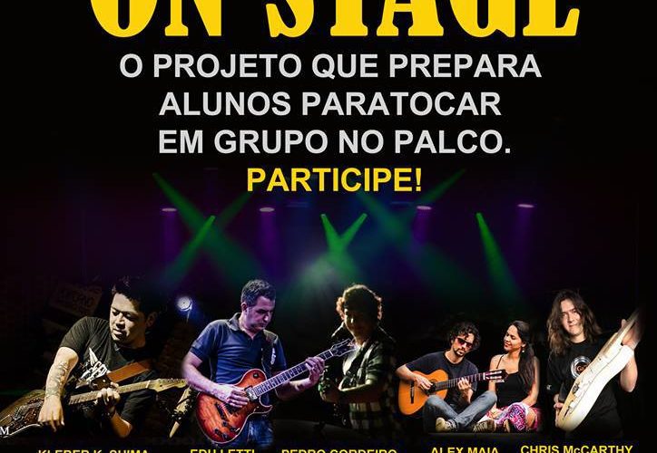 Professores convidam para o projeto On Stage Professores convidam para o projeto On Stage