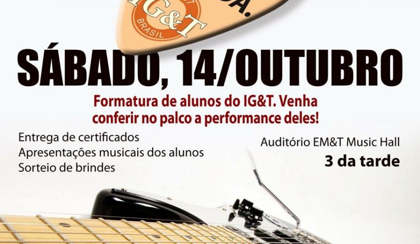 Formatura do modulo 8 do IG&T Formatura do modulo 8 do IG&T
