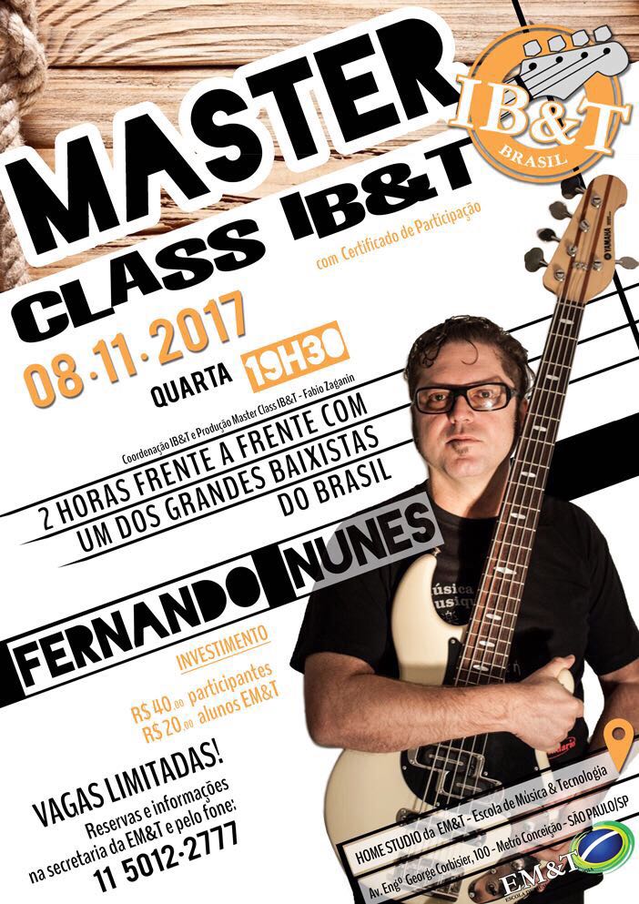 Fernando Nunes na EM&T em novembro