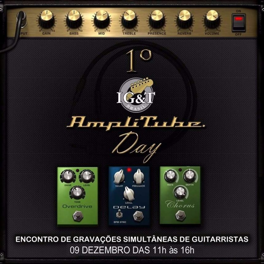 1º IG&T Amplitube Day: 300 guitarristas gravando solos no mesmo dia