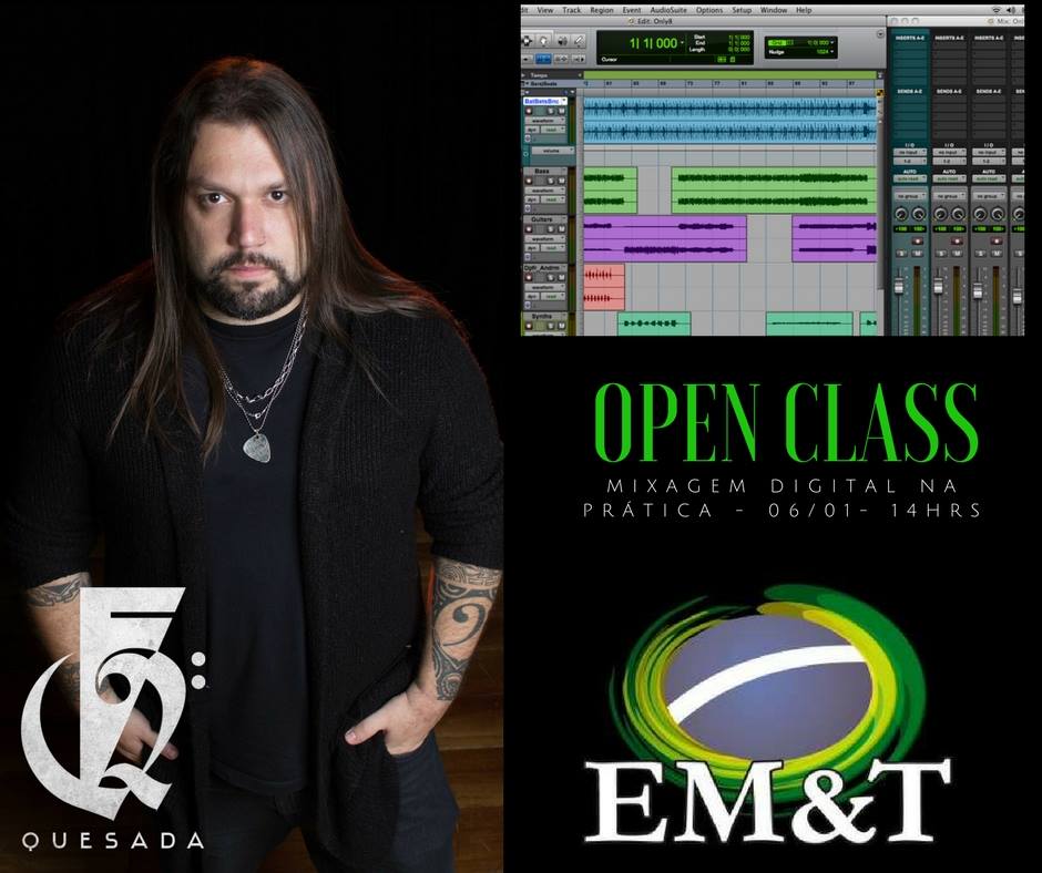 Mixagem Digital para Home Studio com Fernando Quesada