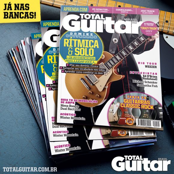 Chegou às bancas a Total Guitar #41 Chegou às bancas a Total Guitar #41