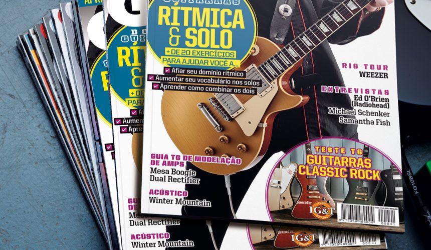 Chegou às bancas a Total Guitar #41 Chegou às bancas a Total Guitar #41