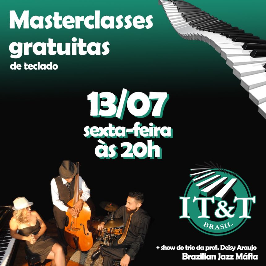 Masterclass gratuita de teclado