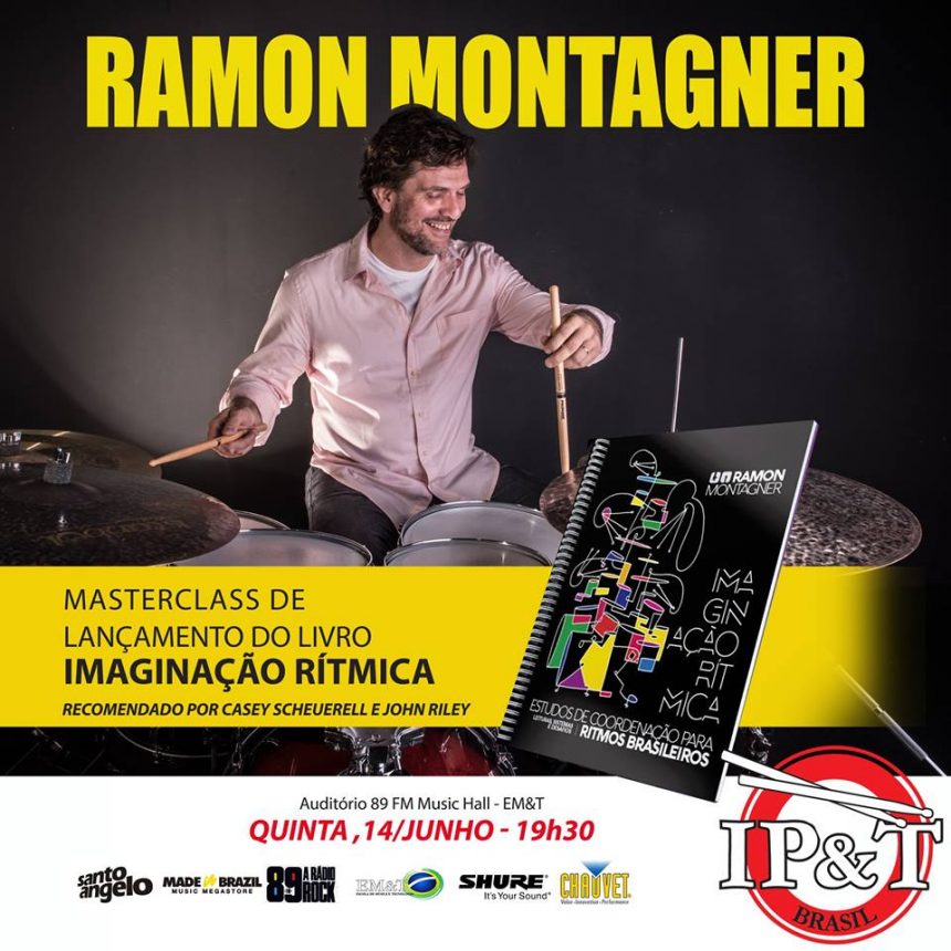 Ramon Montagner lança livro "Imaginação Rítmica"