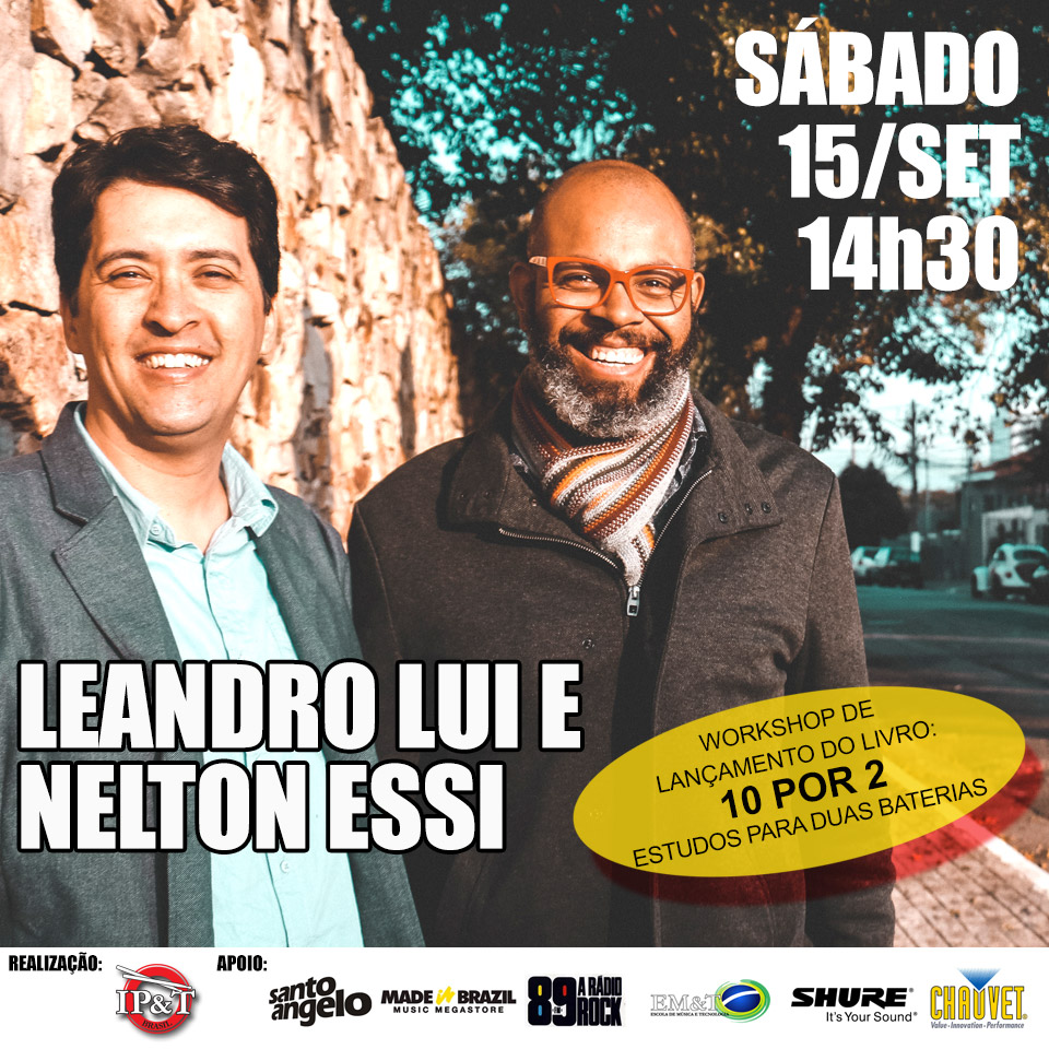 Workshop: Lançamento do livro "10 por 2 – Estudos para duas Baterias"