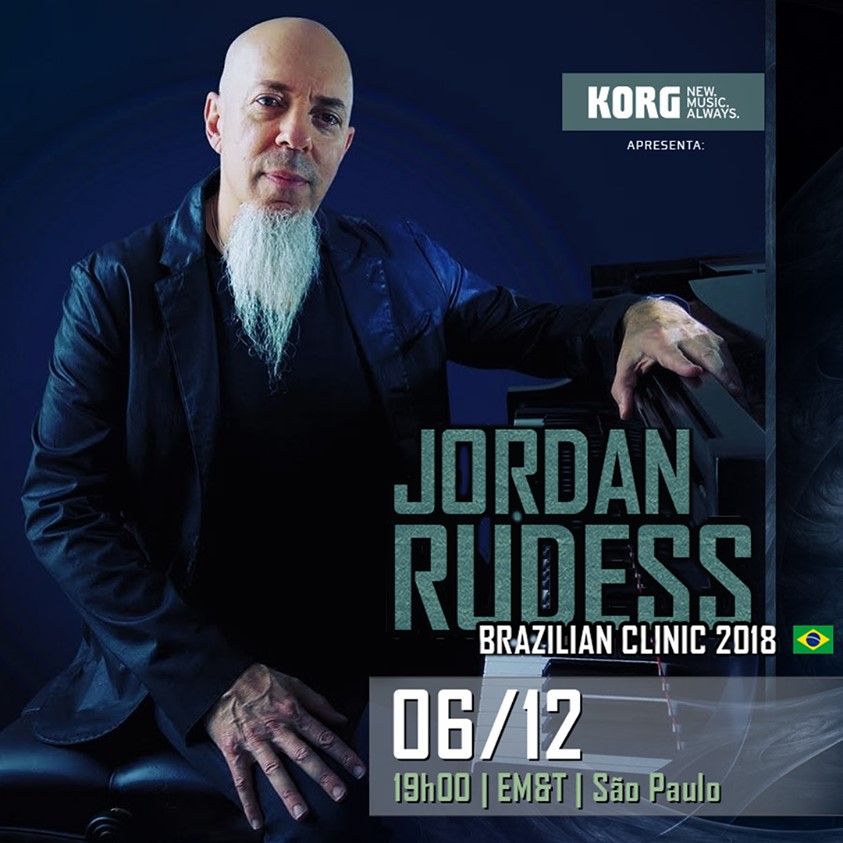 Clínica de Jordan Rudess na EM&T