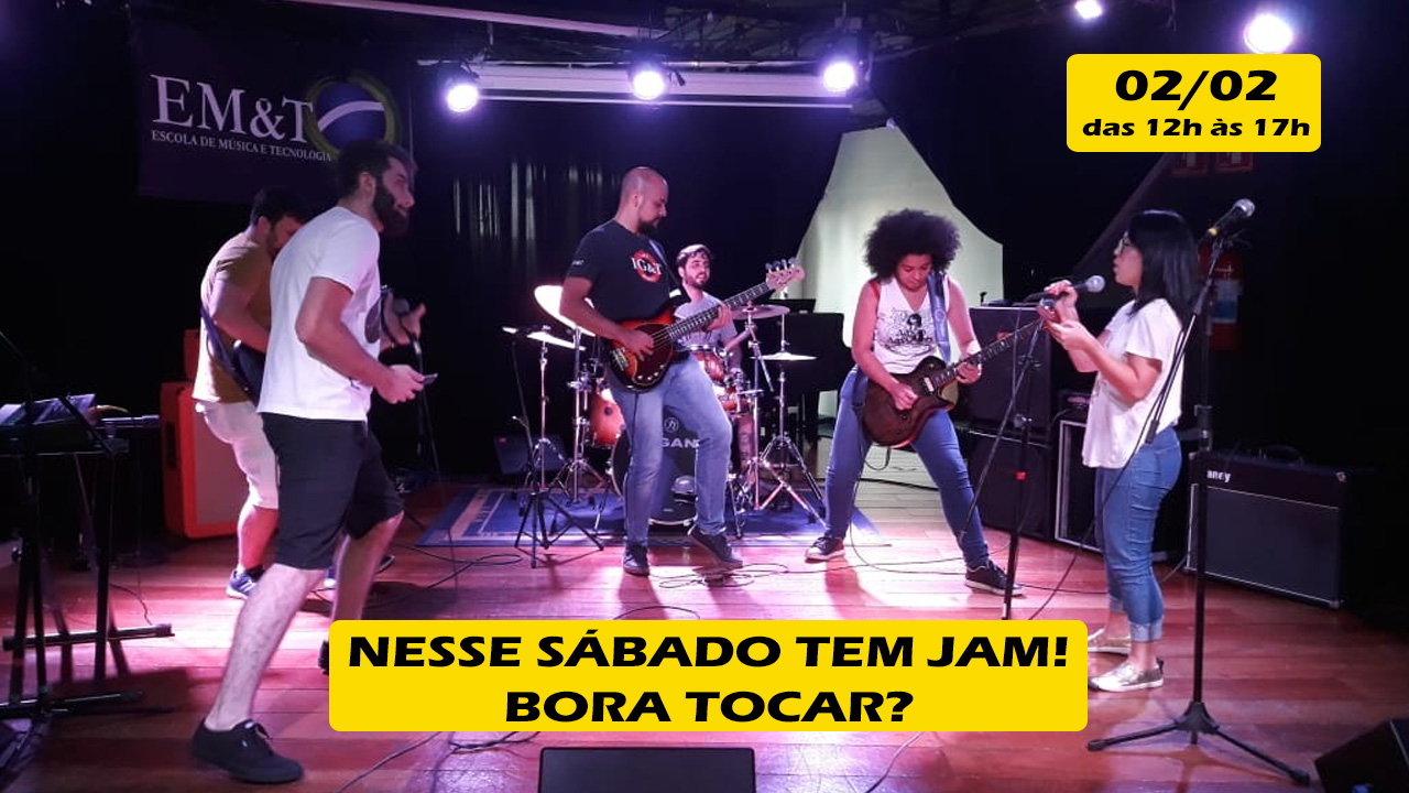 Jam aberta: todos os alunos podem participar