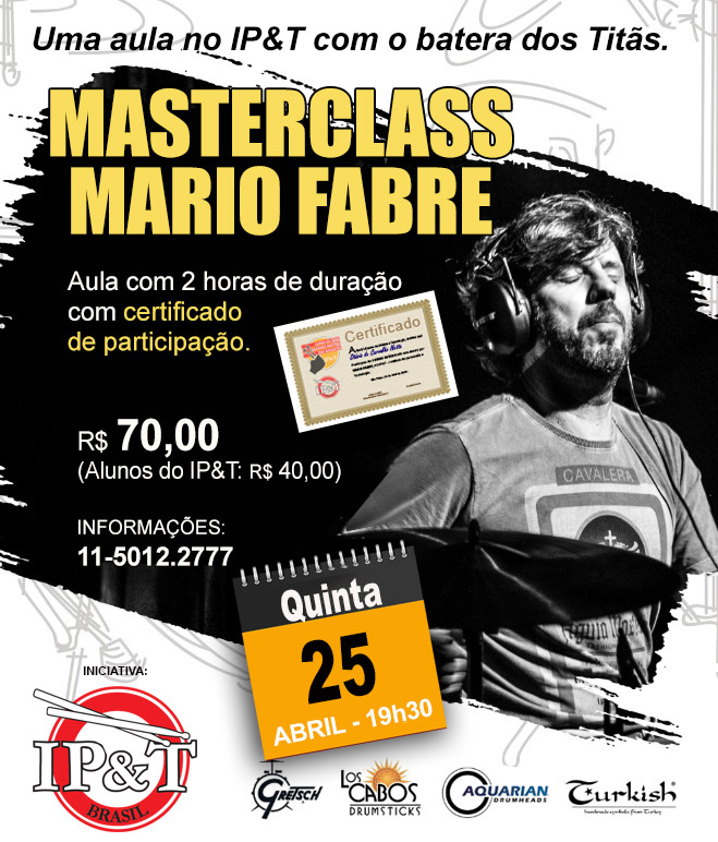 Masterclass Mario Fabre na EM&T